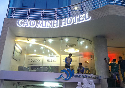Làm biển quảng cáo khách sạn tại Hải Phòng